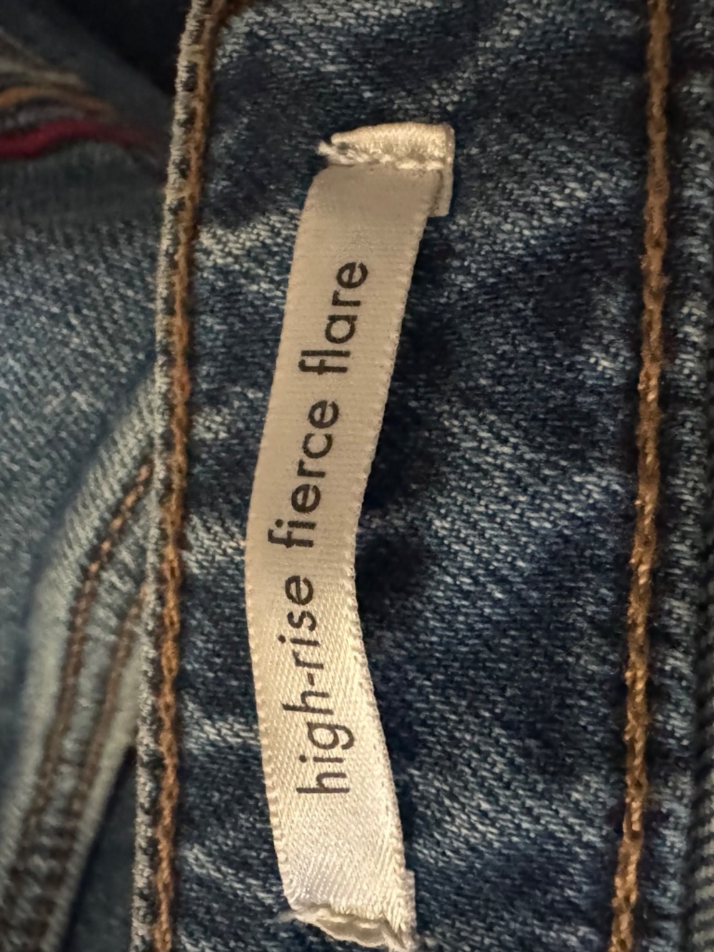 WOMEN'S FIERCE FLARE EMBROIDERED JEAN Size 4/27 - Picture 8 of 10